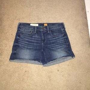 Pilcro & Letterpress denim shorts